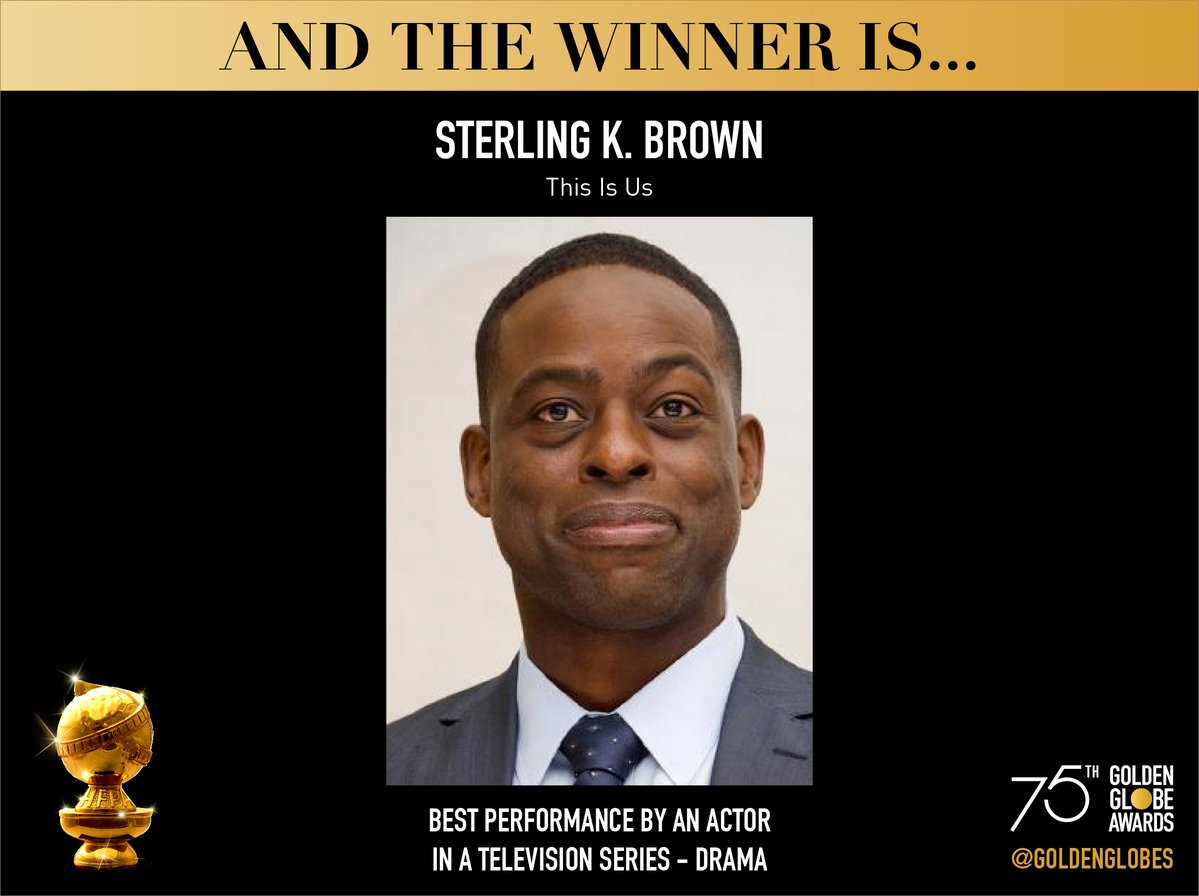 Sterling K. Brown, Nicole Kidman, Elizabeth Moss win at the 75th Golden Globe Awards | See Full List of Winners