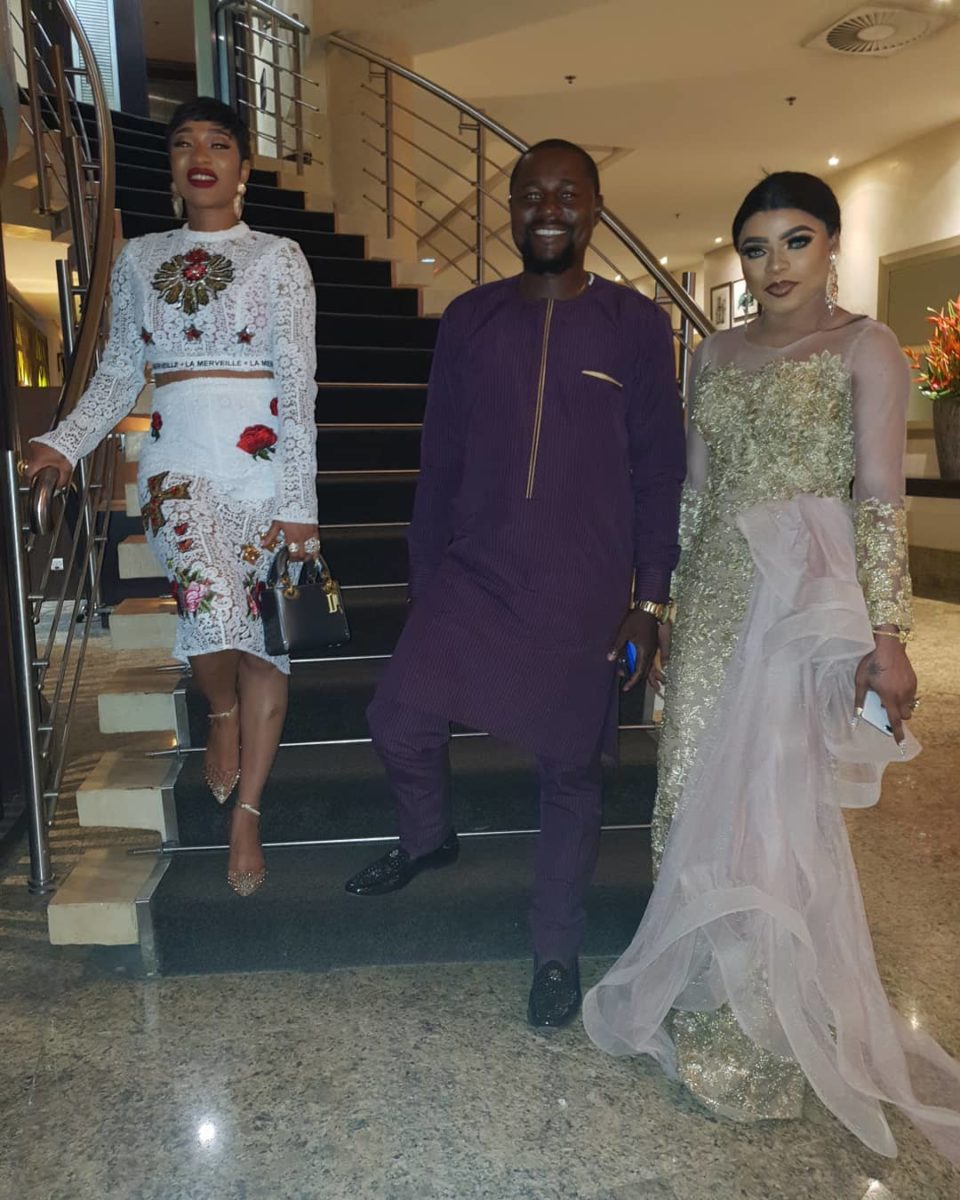 Tonto Dikeh, Mercy Aigbe, Toyin Abraham, Anita Joseph attend Bobrisky’s Pre-birthday Dinner