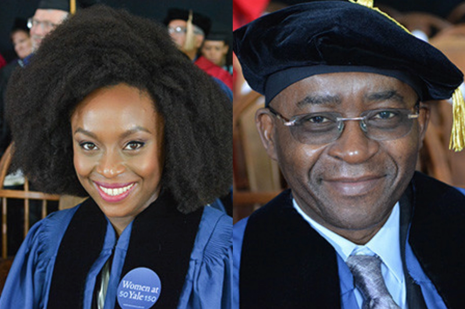 Winning! Chimamanda Ngozi Adichie, Strive Masiyiwa receive Honorary Degrees from Yale