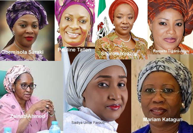 The 7 Women in Buhari’s 43-Person Ministerial List Will Shock You!