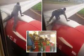 FAAN identifies Man who Jumped on Plane’s Wing at Lagos Airport
