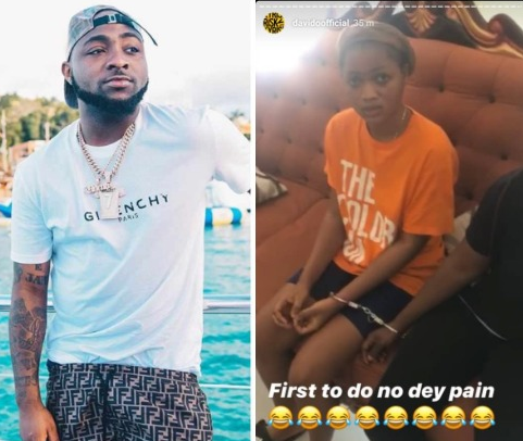 Ladies in viral video accusing Davido of "pregnancy" have been apprehended. And they are in handcuffs (Video)