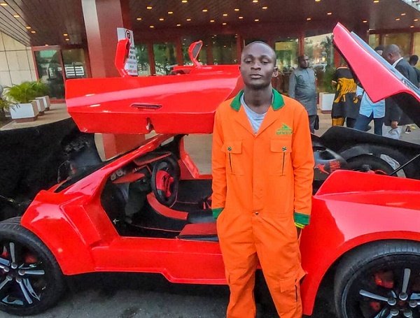Meet the 25-year-old engineer who manufactured Nigeria’s first ‘carbon fibre’ sports car