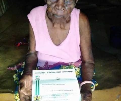 100+year-old woman appointed as Special Adviser in Bayelsa (photos)