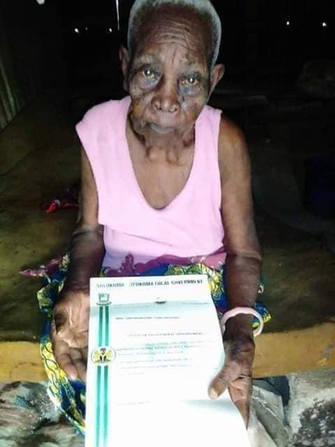 100+year-old woman appointed as Special Adviser in Bayelsa (photos)