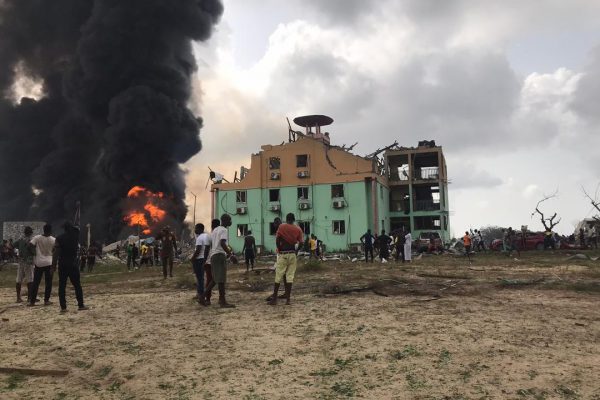 Over 50 Houses Destroyed & Details of Gas Explosion at Abule-Ado in Lagos State!