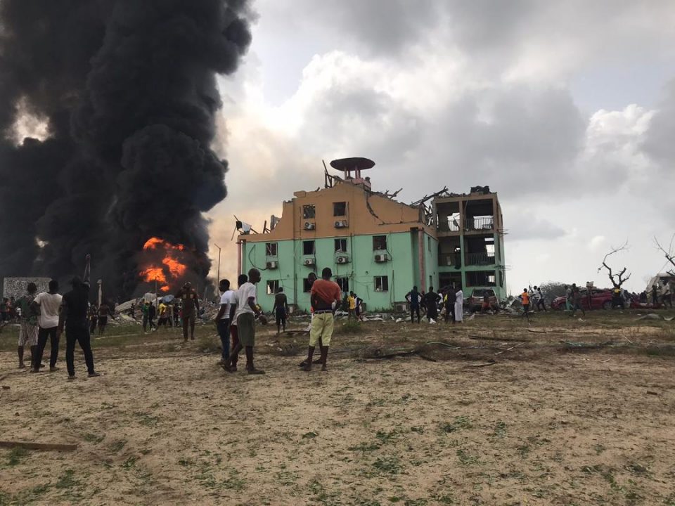 Over 50 Houses Destroyed & Details of Gas Explosion at Abule-Ado in Lagos State!