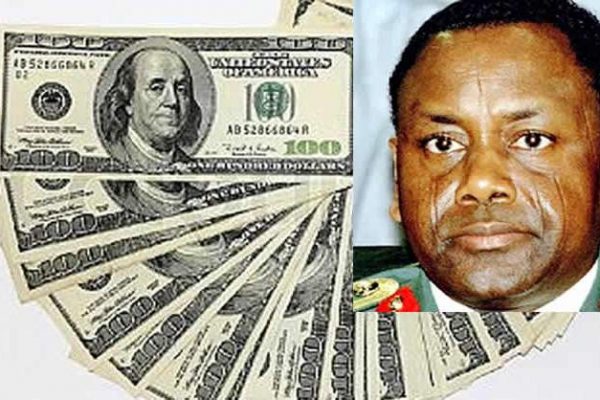 Abacha Has Done it Again! FG receives $311m loot