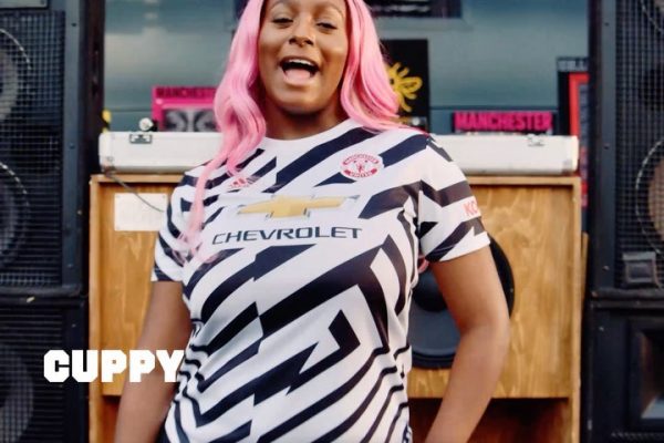 Guess Who Got A Feature In Man Utd’s New Jersey Campaign – Cuppy!