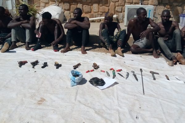STF Parades 33, Suspected Cultist, Criminals In Jos, Plateau State
