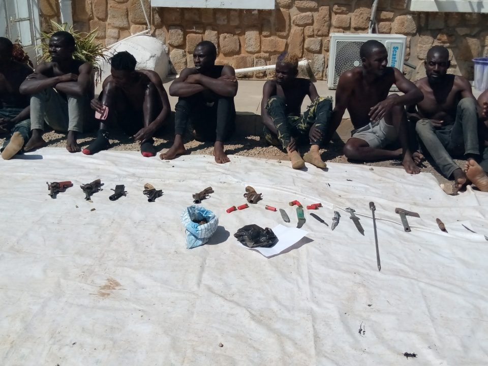 STF Parades 33, Suspected Cultist, Criminals In Jos, Plateau State