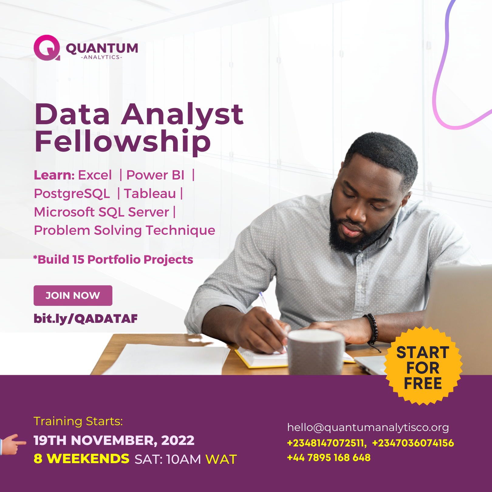 quantum analytics data analyst fellowship